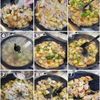 新じゃが芋と新玉ねぎ、スナップえんどうの春グラタンの工程2