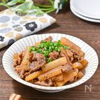 【牛肉と大根のオイスター炒め】ご飯がすすむ茶色のおかず♪
