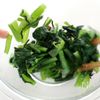 【レンジで簡単】小松菜と塩昆布のナムルの工程4