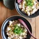 【ツナ缶とコーンの和風マーボー豆腐】めんつゆで簡単！