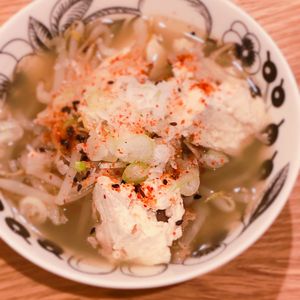 ミルクの作ってみた!投稿(息子がこよなく愛する《ごぼうともやしの和風スープ》)