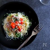 【○○で絶品】ツナのフレンチ風冷製パスタ