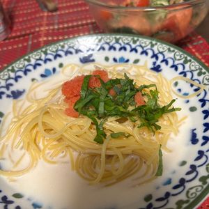 こるくぼーどの作ってみた!投稿(ワンパン！生クリーム不要！明太クリームパスタ)
