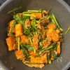 豚こまと厚揚げとニラ《韓国風♡極旨味噌炒め》の工程5