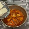 豚バラブロックと豆腐の韓国風旨辛煮♪の工程2