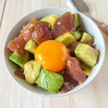 和えるだけ！【アヒポキ丼】簡単ヘルシーバランスごはん♡