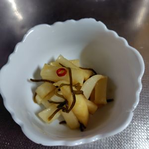 646469の作ってみた!投稿(切って漬けるだけ簡単！「ご飯がすすむ大根のポリポリ醤油漬け」)