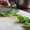 ピーマンとじゃこ大豆の工程1