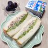 うたかた1299969の作ってみた!投稿(サバ缶ときゅうりのサンドウィッチ)