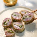 即席で味わえる昆布〆‼︎『いさきのとろろ昆布巻き』