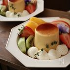 【つるんと食感】寒天プリンアラモード♪