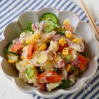 スパイシー【野菜のポテトサラダ 】マヨ・加工肉・砂糖不使用