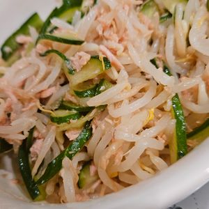 907069の作ってみた!投稿(【もやしときゅうりの旨だれナムル】無限に美味しい…簡単副菜♡)
