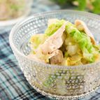 ボリューム満点！！白菜とささみのヘルシーサラダ♡