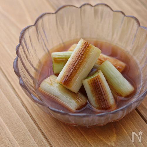 【うまみバクハツ！】ねぎの焼き浸し