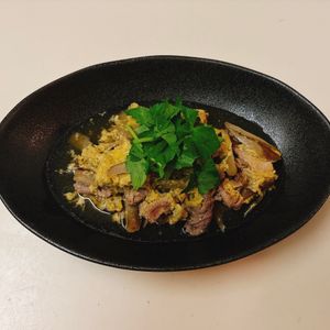 りんの作ってみた!投稿(牛こまでお手軽にできちゃう♡牛肉とごぼうの柳川風)