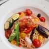 たっぷり夏野菜のトマト冷製パスタの工程7