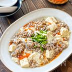 【レンジだけ塩麻婆豆腐】簡単時短で辛くない♡子どもも◎