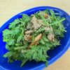 Tsuneaki Okadaの作ってみた!投稿(春菊と舞茸のベーコンの冬のサラダ)