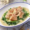 フライパン1つ15分で完成！鶏肉とほうれん草のクリームソテーの工程6