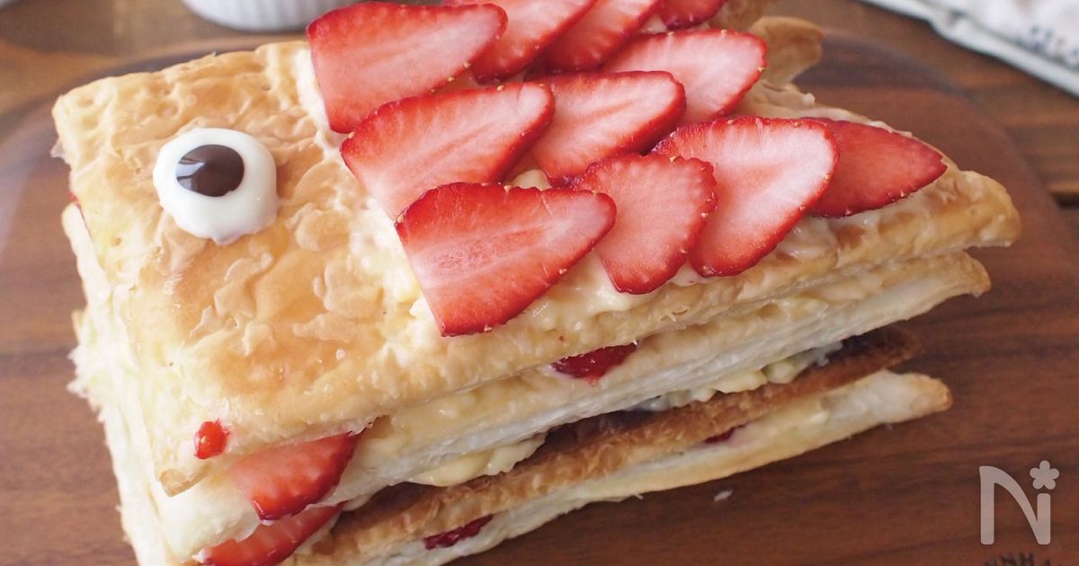 鯉のぼりミルフィーユ