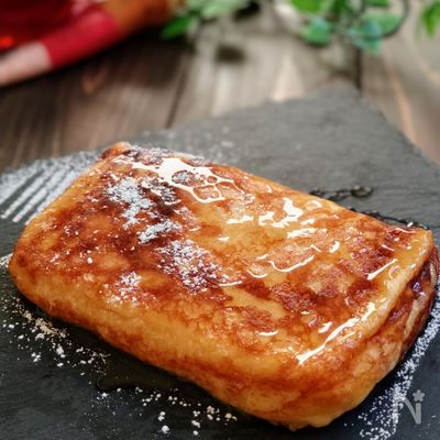とろとろもちもち!おもちフレンチトースト♪