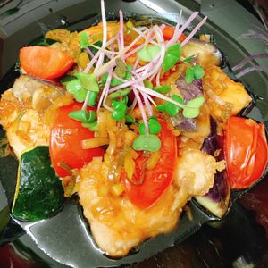りんの作ってみた!投稿(【鶏むね肉と彩り野菜の香味だれ】体が喜ぶ♪ポン酢で簡単おかず)