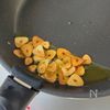 真白玉ねぎとカリカリ豚バラの和風パスタの工程4