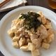 材料ふたつで副菜！《鶏むね肉と長芋のごまだれ和え》