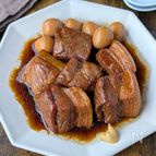 【オイスター仕立ての豚の角煮】いつもの角煮にコクをプラス😋