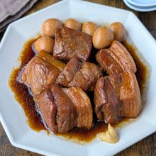【オイスター仕立ての豚の角煮】いつもの角煮にコクをプラス😋