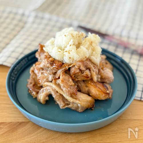 ほったらかしで完成！豚こまの甘辛みぞれオーブン焼き
