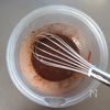 バレンタインにも☆米粉のチョコパンケーキ。の工程1