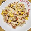 ナムディの作ってみた!投稿(香ばし魚肉ソーセージのガーリックペッパーチャーハン)