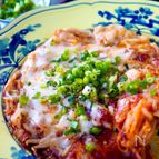 【材料3つ焼くだけ】フライパンで簡単！もやしのキムチーズ焼き
