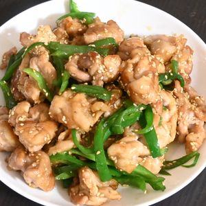 こざかなの作ってみた!投稿(豚肉とピーマンときのこのオイスター炒め)