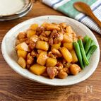 食卓にあるとうれしい♪【コロコロ甘辛鶏じゃが】