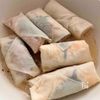 巻いて焼くだけ♩ささみの大葉チーズ春巻きの工程3