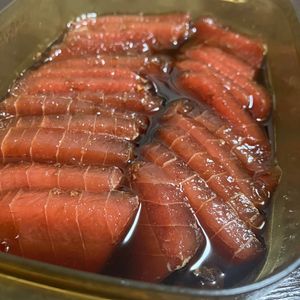 杏の作ってみた!投稿(〈マグロの漬け丼〉半額マグロをレンジと15分で激ウマに変身！)
