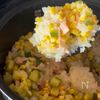 ズッキーニと生とうもろこしの洋風ピラフ【炊飯器で♪】の工程5