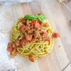 【お手軽！】トマトの冷製ジェノベーゼパスタ