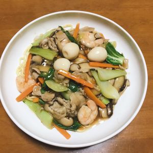 Nao★彡の作ってみた!投稿(【あんかけ焼きそば】本格！とろ〜り具沢山♩)