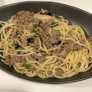 ニコの作ってみた!投稿(【にら味噌パスタ】ワンパンでやみつき不可避)