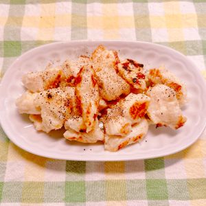 ビートの作ってみた!投稿(むね肉deうま塩チキン【#作り置き #揉んで焼くだけ】)