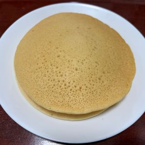 りんごの作ってみた!投稿(【基本の米粉パンケーキ】ふわふわ美味しい♪きなこ入り♪)