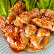 【鶏肉の甘酢炒め🥩】酸味が効いててご飯🍚🍱が進む~😋