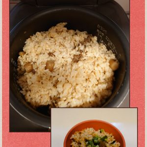 にゃんこさん🐱の作ってみた!投稿(お代わり必須！牛肉とごぼうの炊き込みご飯)