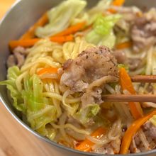 野菜たっぷり！夏の冷やし塩ちゃんぽん🍜