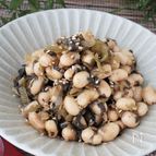 簡単！お酒のおつまみ＆ごはんのお供✿大豆の高菜炒め