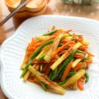 あと1品に＊ちくわと野菜のカレー炒め